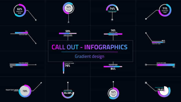 Infographic Call Out Gradient - VideoHive 40070940