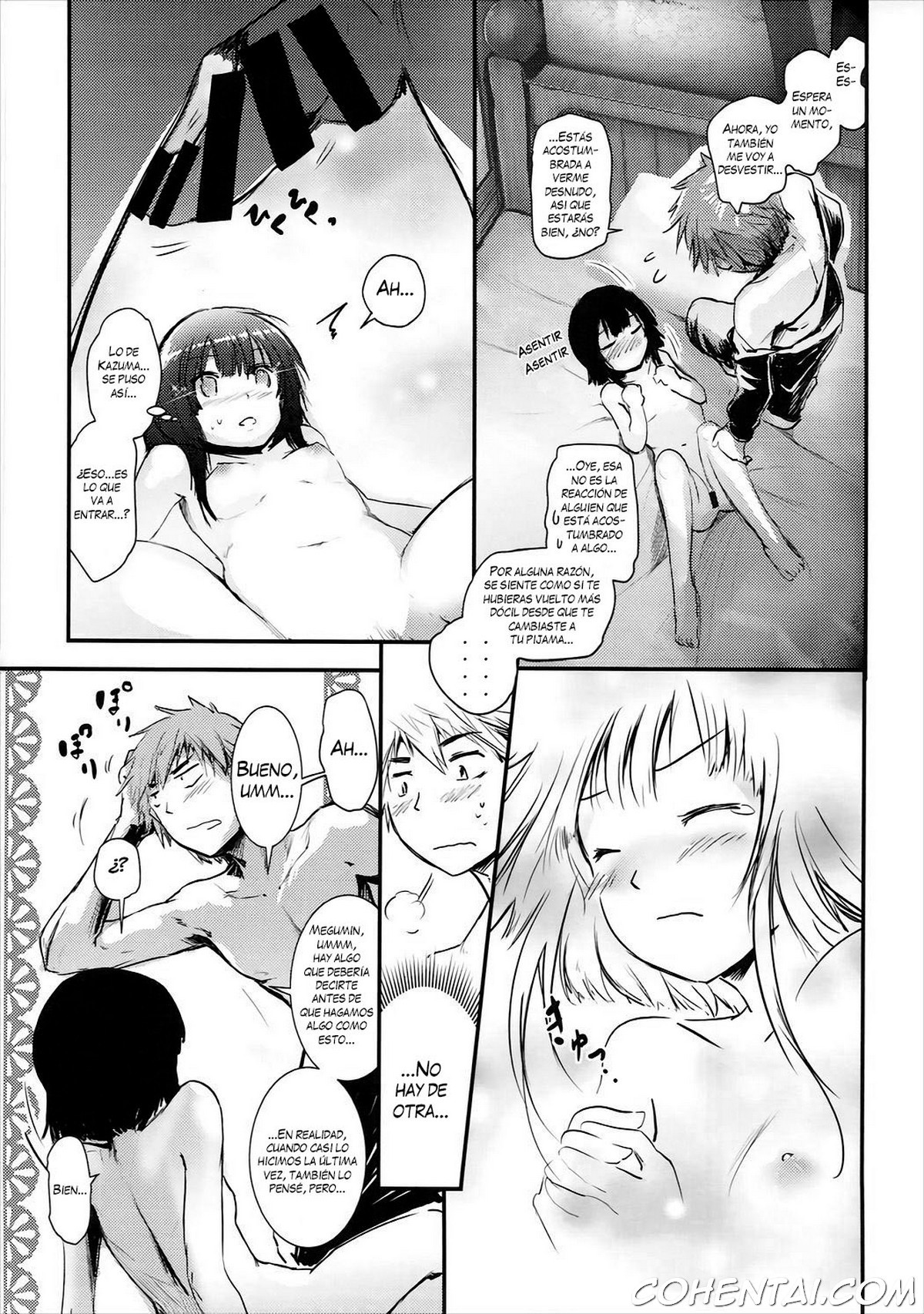 Meguicha 1 (Kono Subarashii Sekai ni Syukufuku o!) xxx comics manga porno doujin hentai español sexo 