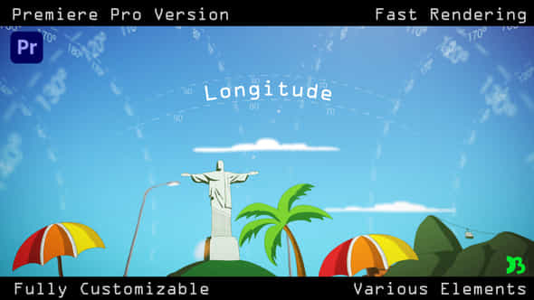 Longitude: Pr - VideoHive 43271265