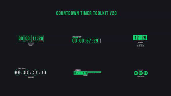 Countdown Timer Toolkit V20 - VideoHive 44769150