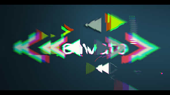 Glitch Shape Logo - VideoHive 20604084