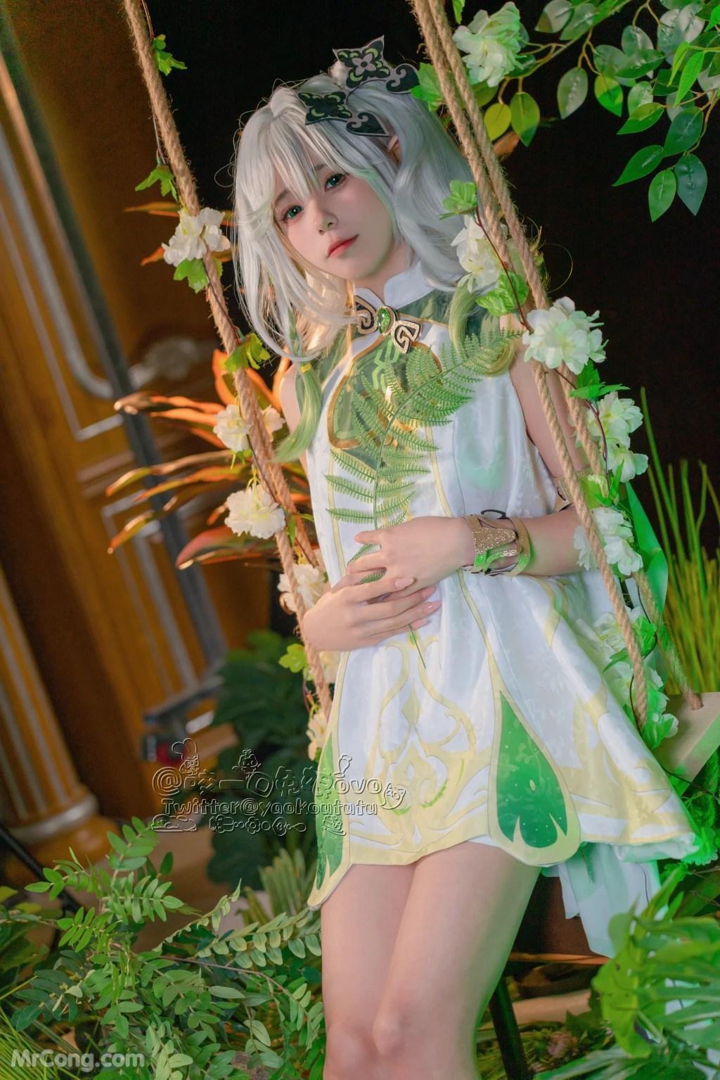 Coser@黏黏团子兔: 万年萝莉纳西妲 (40 photos)(36)