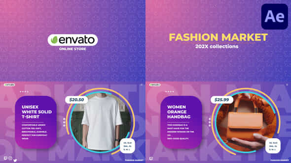 Fashion Market For After Effects - VideoHive 49574720