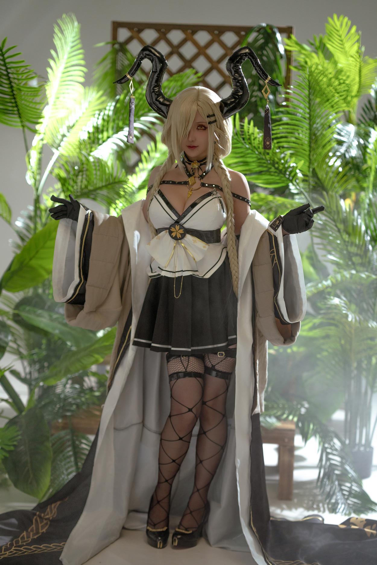 Cosplay 星之迟迟Hoshilily 2024 万圣节尾张 Set.01(1)