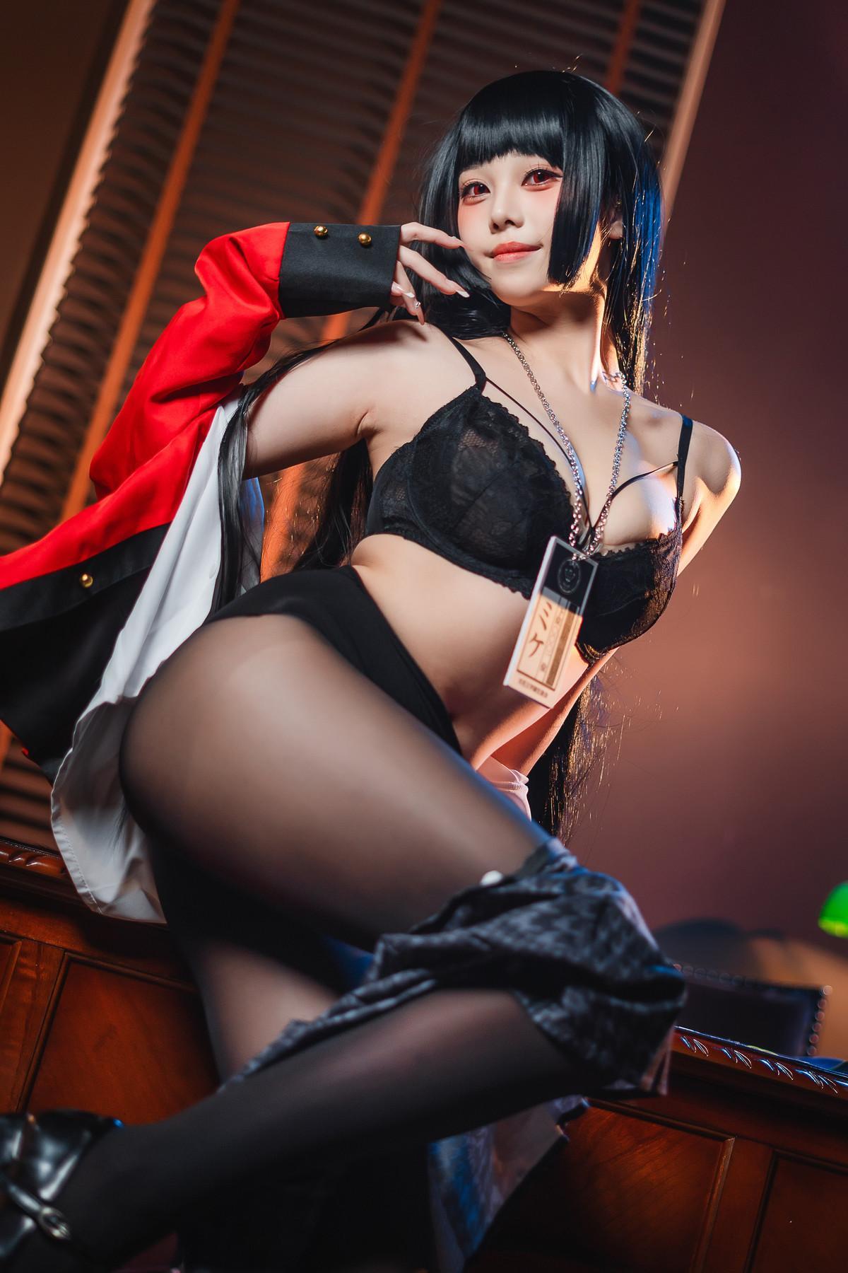 Cosplay 蜜汁猫裘Mizhimaoqiu 蛇喰梦子 Set.01(36)