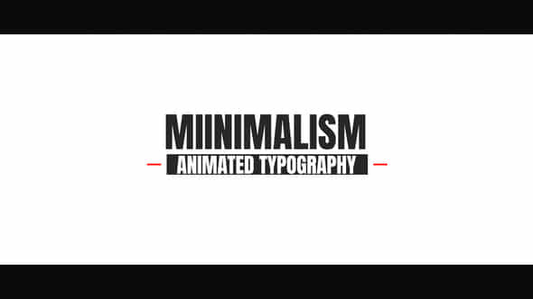 Minimal Titles - VideoHive 47756576
