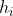 h_{i}