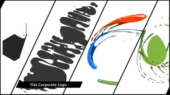 Flat Corporate Logo V04 Liquid - VideoHive 19616708