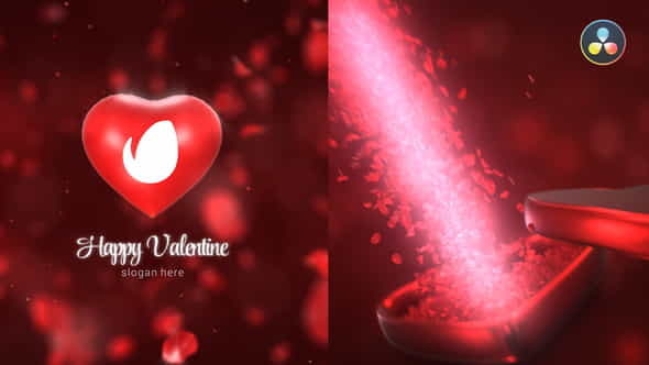 Valentine Sweet Logo Reveal - VideoHive 35917051