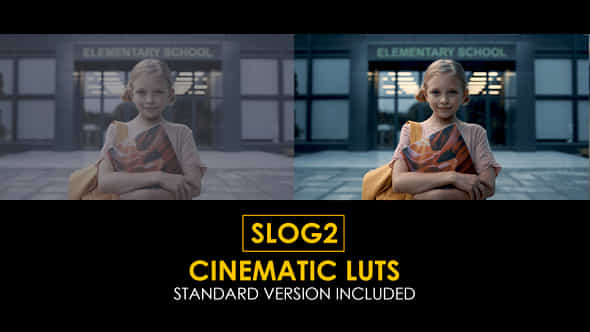 Slog2 Cinematic And Standard Color Luts - VideoHive 48915015