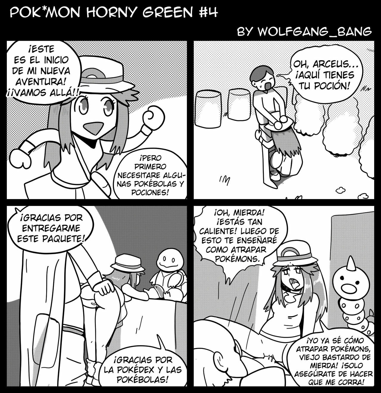 Pokemon HornyGreen by Wolfrad Senpai - 4