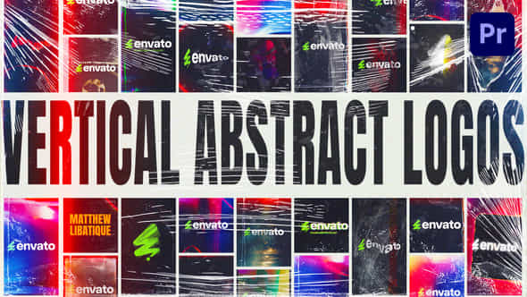 Vertical Abstract Logos - VideoHive 55045733
