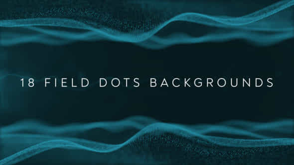 18 Field Dots Backgrounds Premiere Pro - VideoHive 49371714