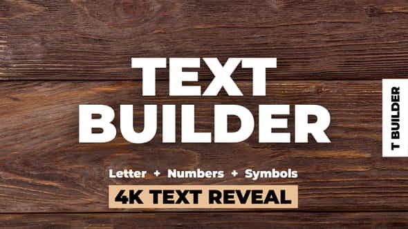 Text Builder - VideoHive 24872699