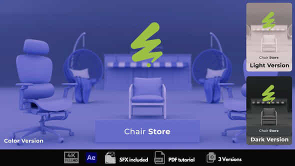 Chair Store Promo - VideoHive 53998598