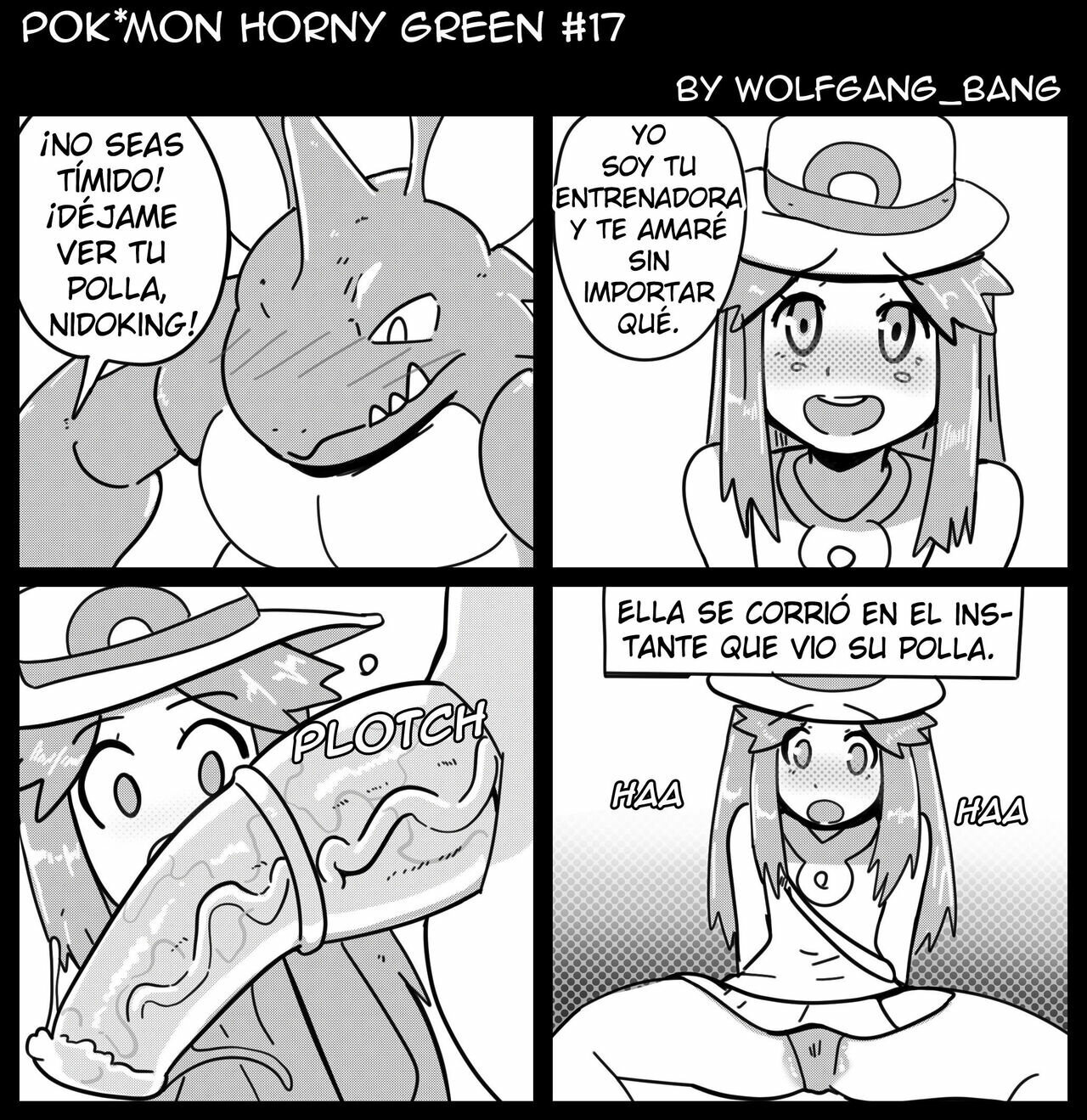 Pokemon HornyGreen by Wolfrad Senpai - 17