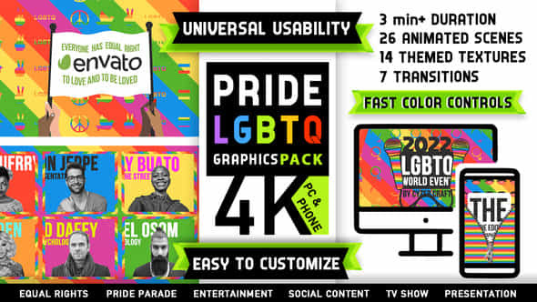 Pride LGBTQ Community - VideoHive 27055016