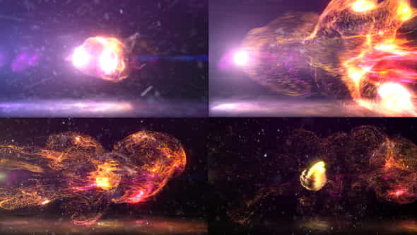 Dynamic Particles Logo Reveal - VideoHive 25285268