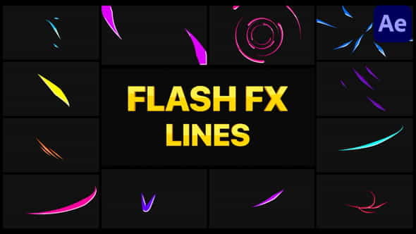 Flash FX Lines | After - VideoHive 34937686