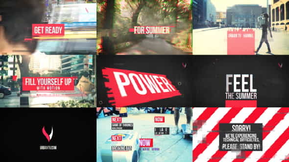 Urban TV Broadcast Package - VideoHive 16128395