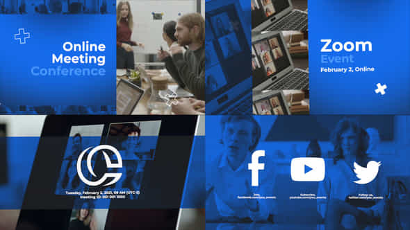 Online Video Conference - VideoHive 30363650