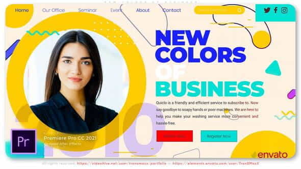 New Colors Of Business - VideoHive 36914570