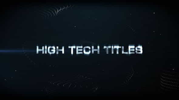 High Tech TitlesLogo - VideoHive 4158800