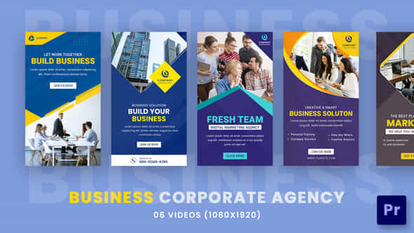 Corporate Agency Stories - VideoHive 36359327