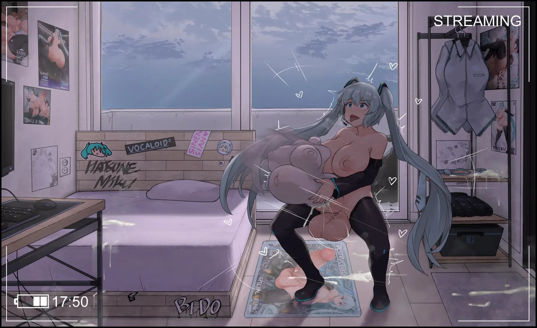 Futa Miku Fap Stream - 11