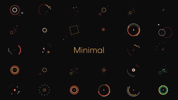 Minimal Shapes - VideoHive 37716053
