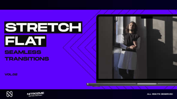 Stretch Flat Transitions Vol 02 - VideoHive 48826095