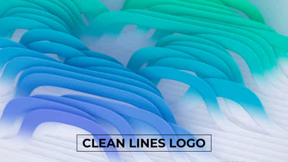 Clean Lines Logo - VideoHive 46543691