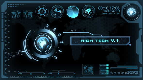 High Tech OS V.1 - VideoHive 5158793