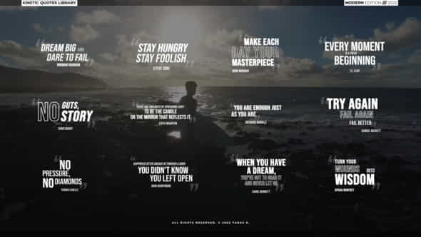 Kinetic Quotes Titles - VideoHive 42011121