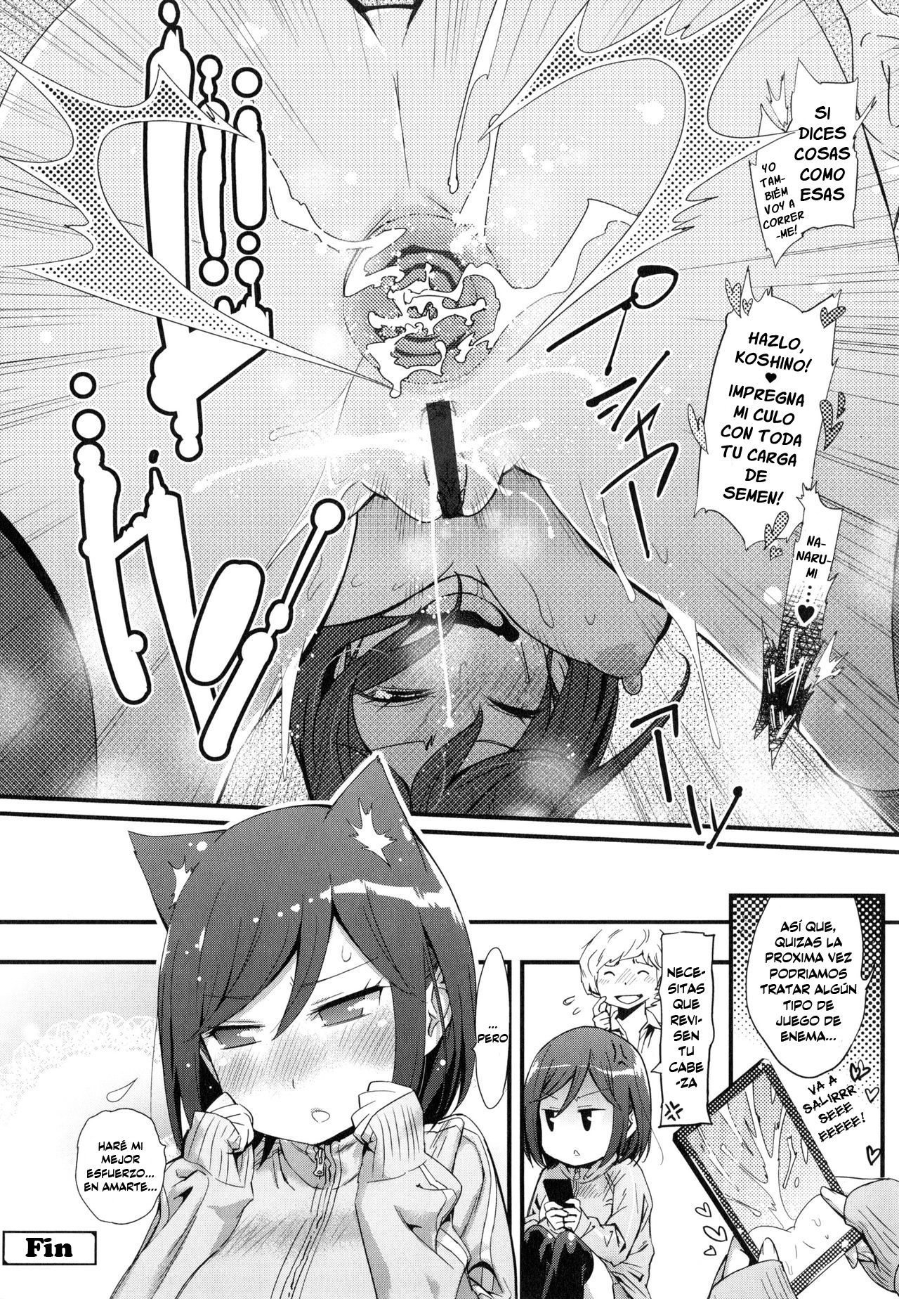 [Kishinosato Satoshi] Oshiri ni Koi  Amor desde el Trasero (Hamesakari) [Spanish] [NicoNiiScans]