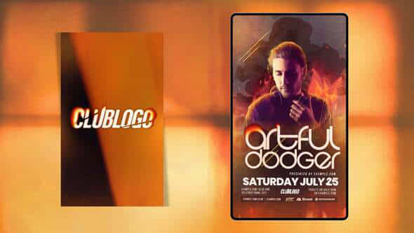 Animated Nightclub Flyer Template - VideoHive 59318849