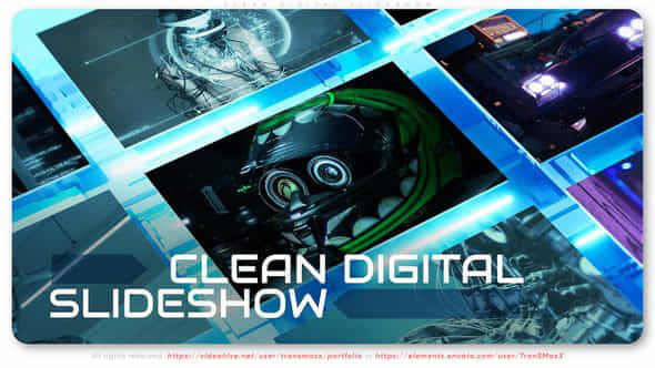 Clean Digital Slideshow - VideoHive 44746767