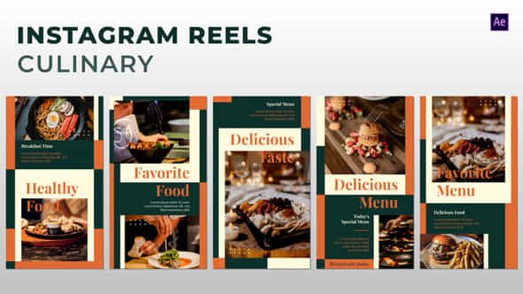 Culinary Instagram Reels - VideoHive 46973560