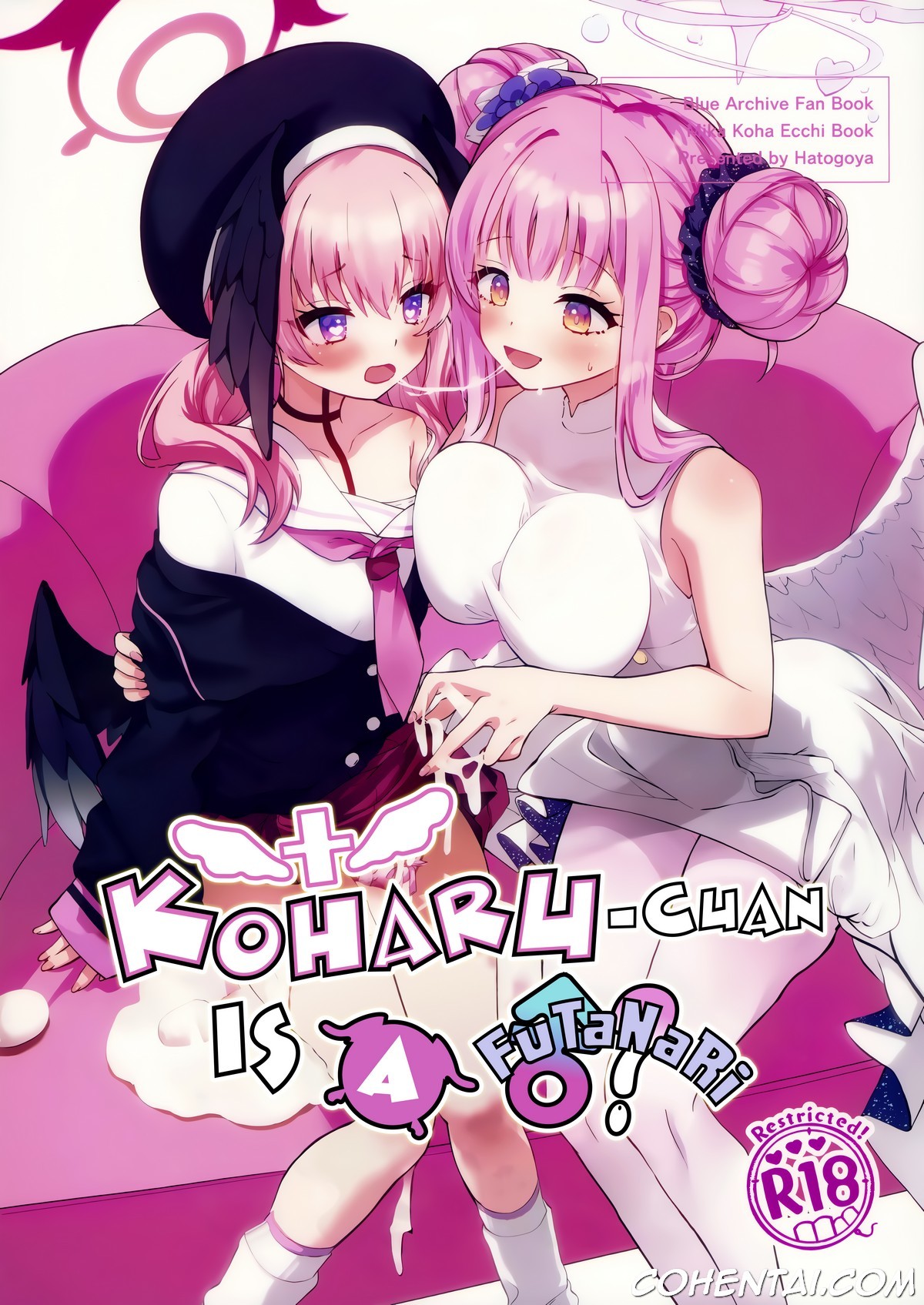 Koharu-chan tte Sounanda (Blue Archive) xxx comics manga porno doujin hentai español sexo 