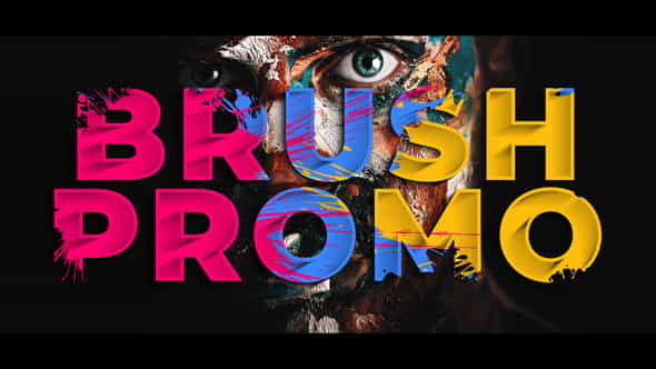 Colorful Brush Promo - VideoHive 24650205