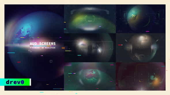 HUD Screens UI Display Sci-Fi - VideoHive 29954143