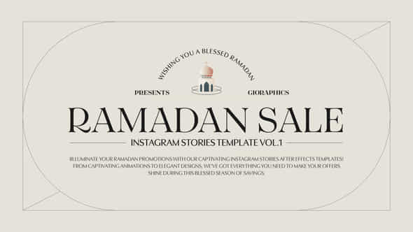 Ramadan Sale Instagram Stories Collection - VideoHive 51504524