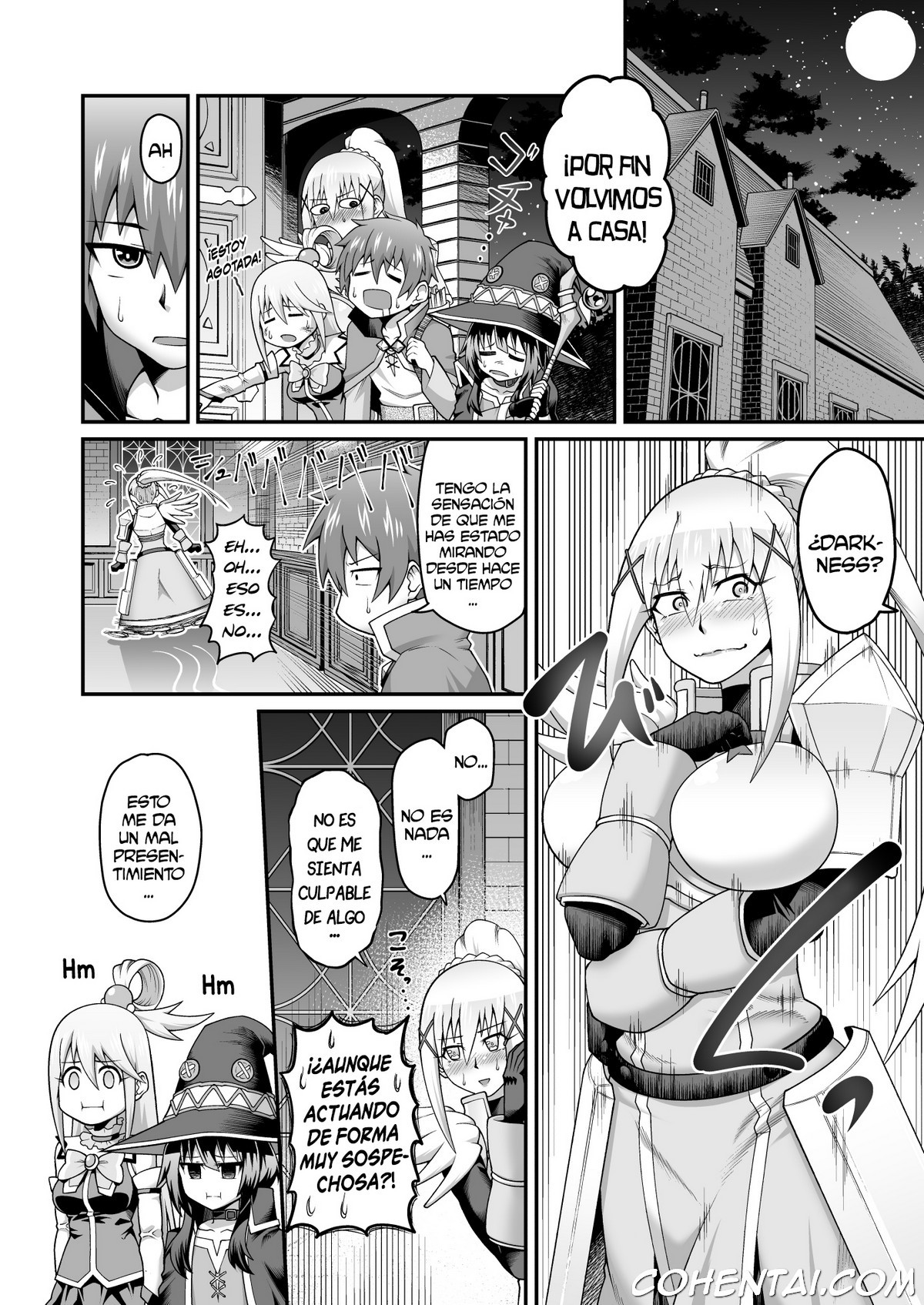 Kono Dame Kishi ni Seiken o!! (Kono Subarashii Sekai ni Syukufuku o!) xxx comics manga porno doujin hentai español sexo 