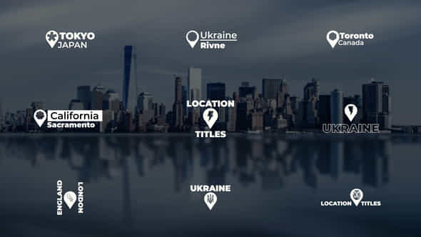 Location Titles Ae - VideoHive 49677957