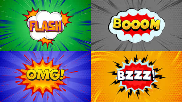 Comic Titles Part 3 - VideoHive 52398917