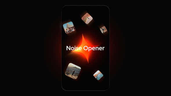 Vertical Noise Opener - VideoHive 59026202