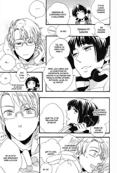 Doujinshi Hetalia-Let's go to onsen Chapter-1 - 6