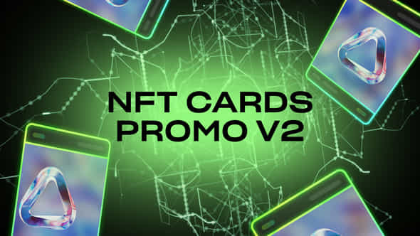 NFT Cards promo - VideoHive 46630123