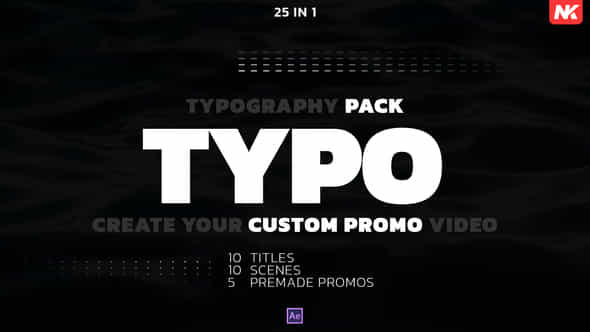 Typography Pack - VideoHive 49306676