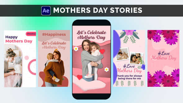 Mothers Day Stories - VideoHive 56795027